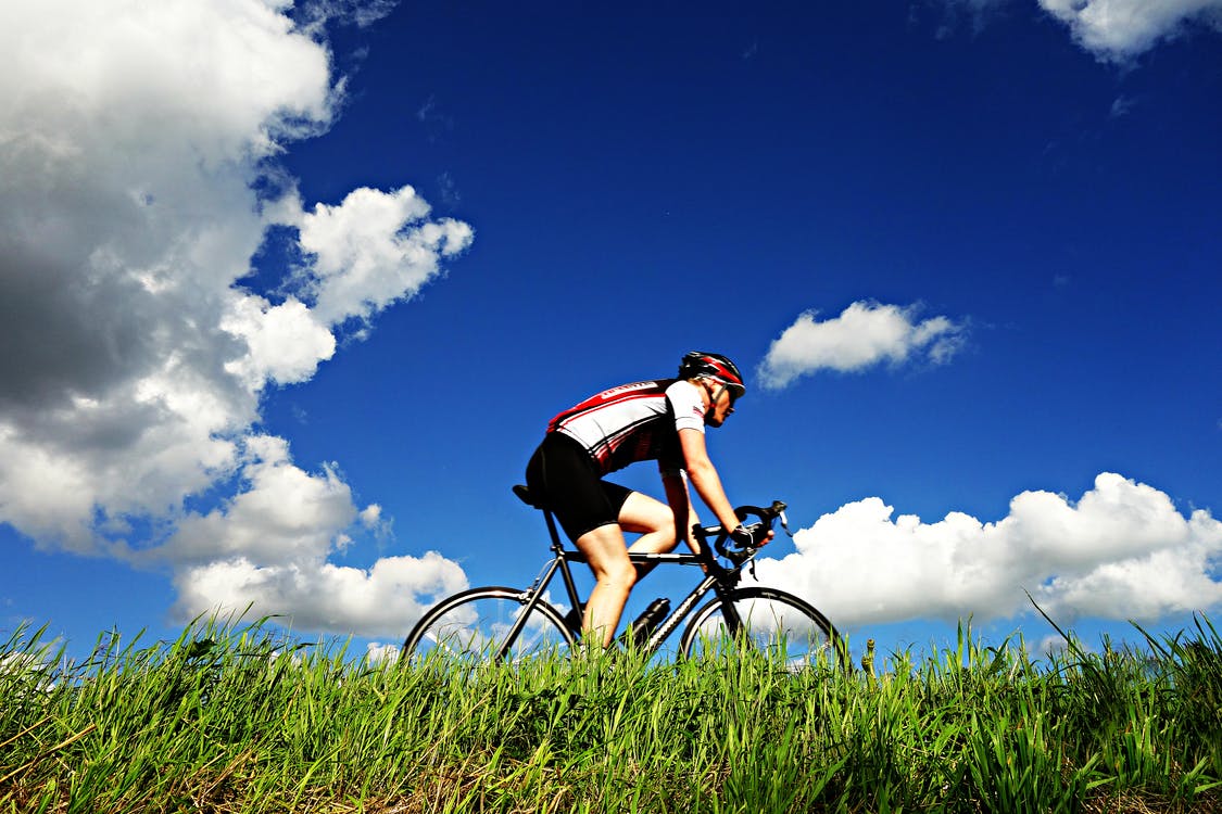 man on Bikes 