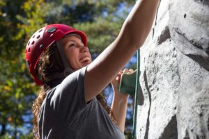 rock climbing